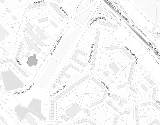 Mapa z adresem organizacji