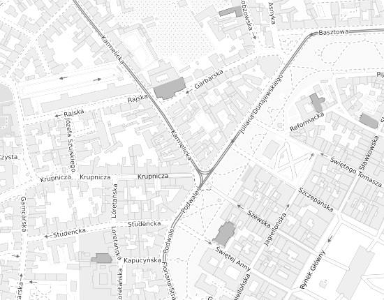 Mapa z adresem organizacji