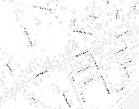Mapa z adresem organizacji