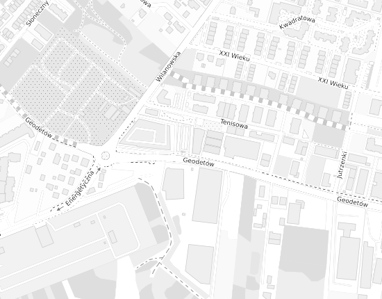 Mapa z adresem organizacji