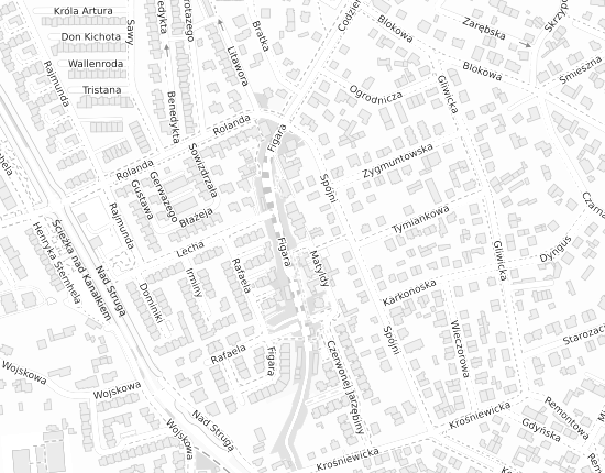 Mapa z adresem organizacji