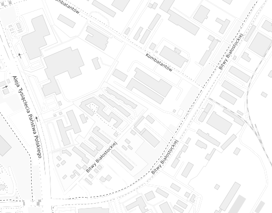 Mapa z adresem organizacji