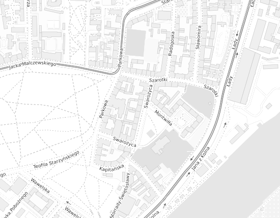 Mapa z adresem organizacji