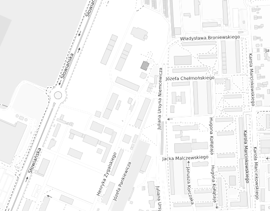 Mapa z adresem organizacji