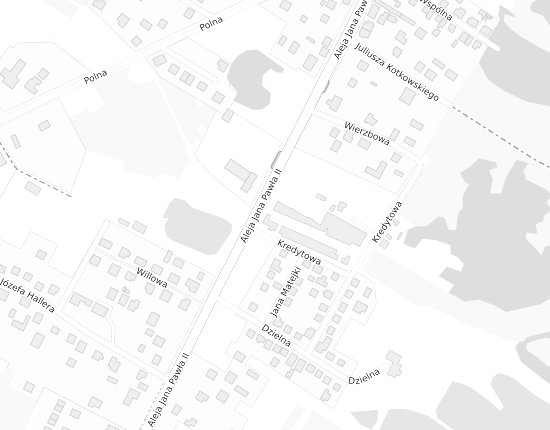Mapa z adresem organizacji