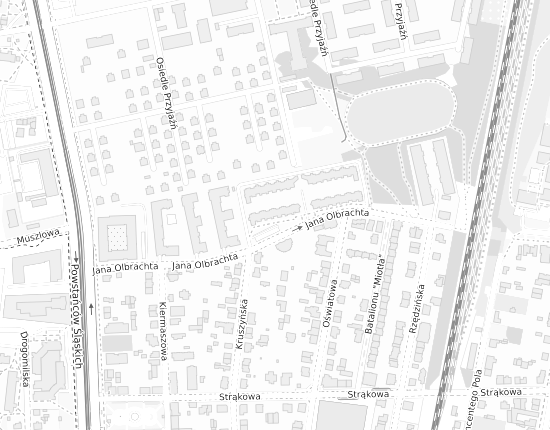 Mapa z adresem organizacji