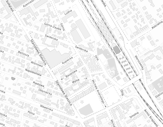 Mapa z adresem organizacji