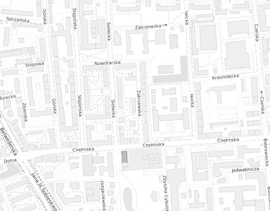 Mapa z adresem organizacji