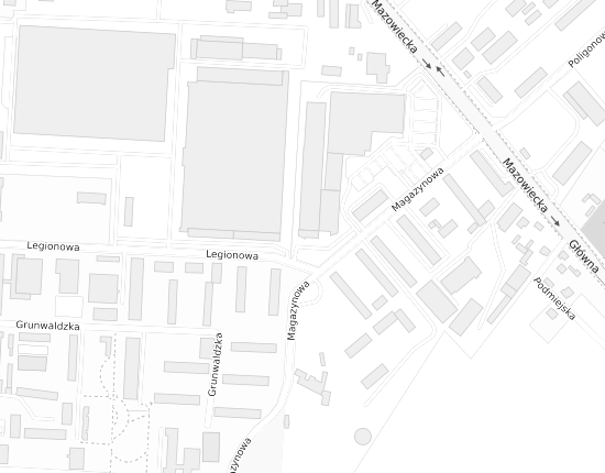 Mapa z adresem organizacji