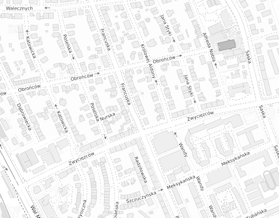 Mapa z adresem organizacji