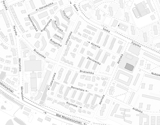 Mapa z adresem organizacji