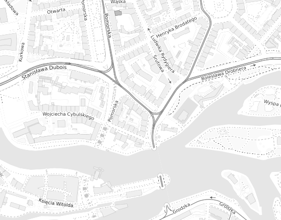Mapa z adresem organizacji