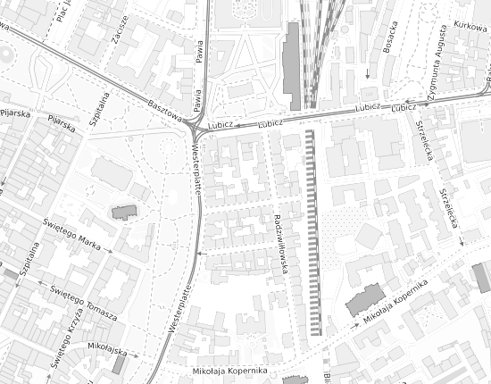 Mapa z adresem organizacji