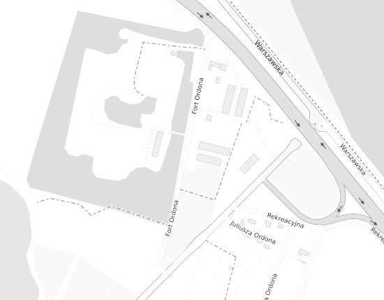 Mapa z adresem organizacji