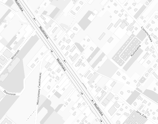 Mapa z adresem organizacji