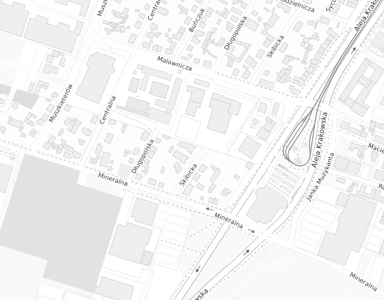 Mapa z adresem organizacji