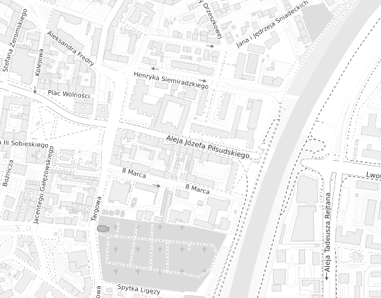 Mapa z adresem organizacji