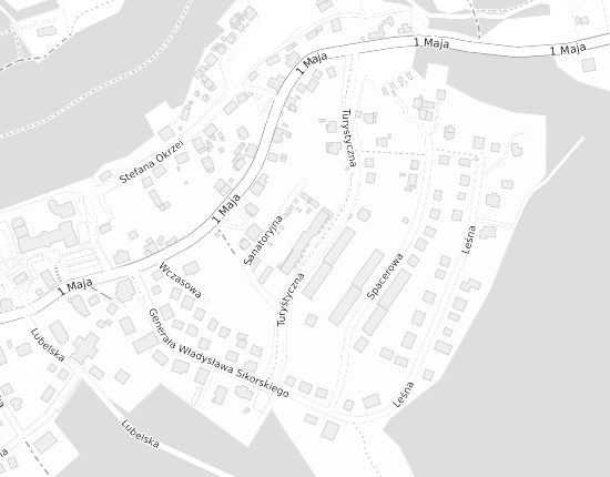 Mapa z adresem organizacji
