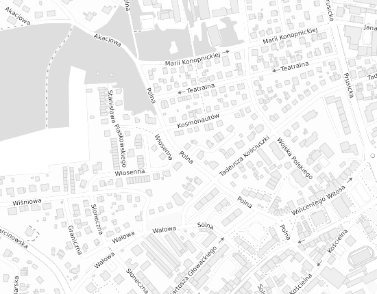 Mapa z adresem organizacji