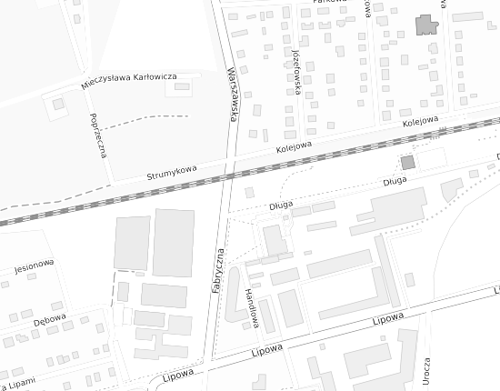 Mapa z adresem organizacji