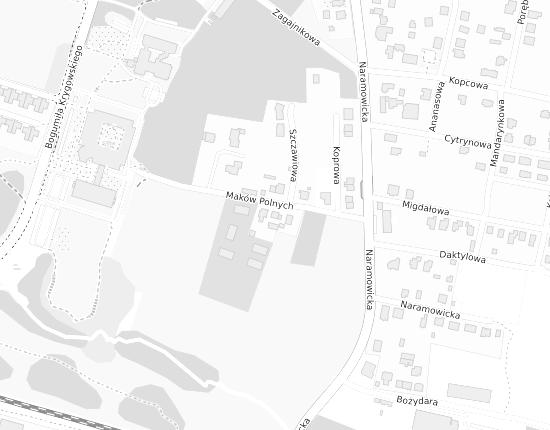 Mapa z adresem organizacji