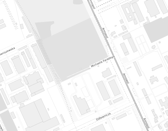 Mapa z adresem organizacji