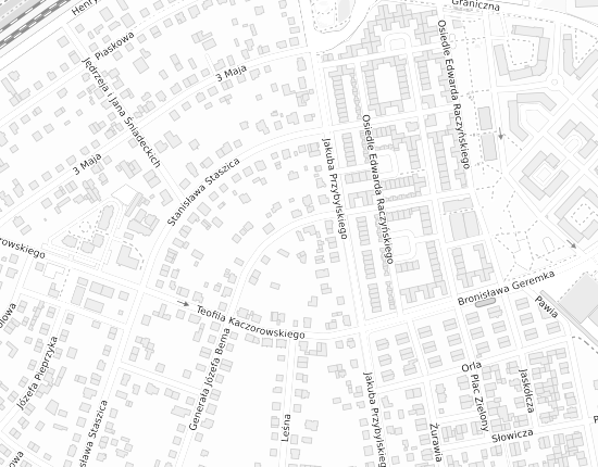 Mapa z adresem organizacji