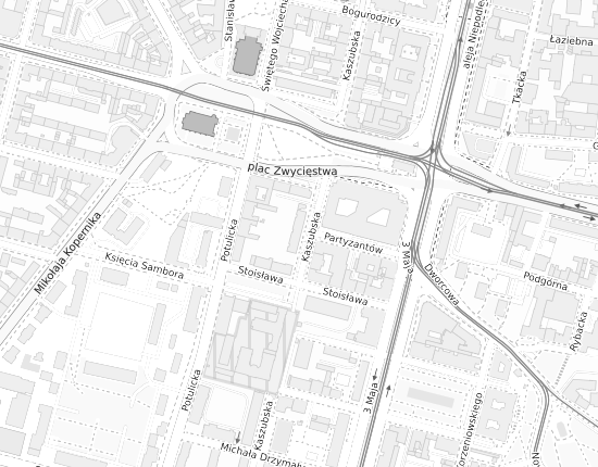 Mapa z adresem organizacji