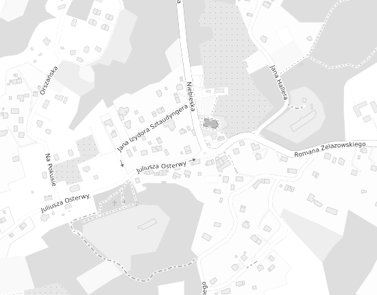Mapa z adresem organizacji