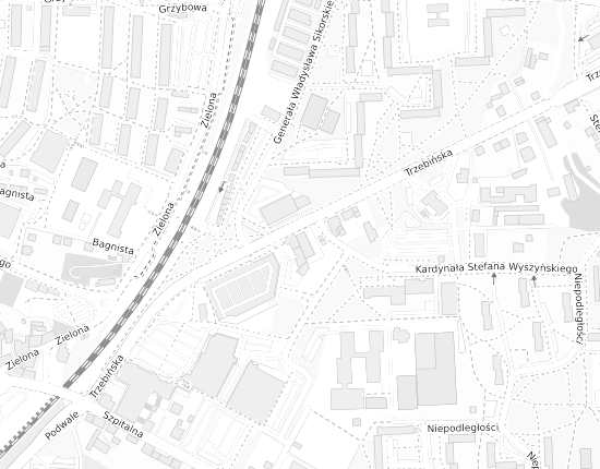 Mapa z adresem organizacji