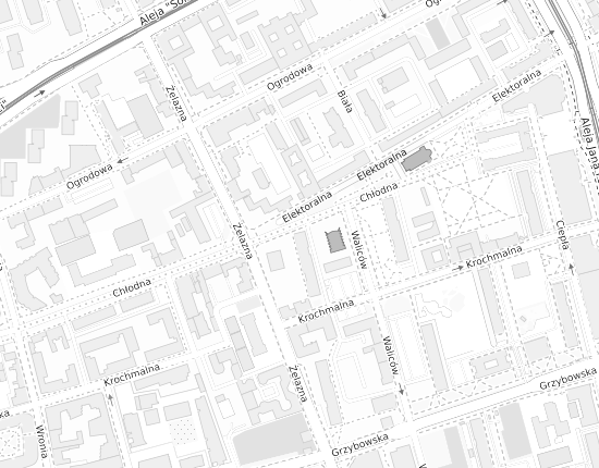 Mapa z adresem organizacji