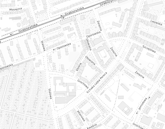 Mapa z adresem organizacji