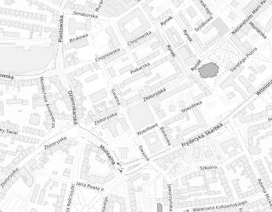Mapa z adresem organizacji