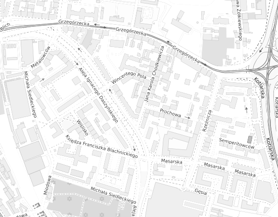 Mapa z adresem organizacji
