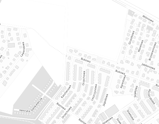 Mapa z adresem organizacji