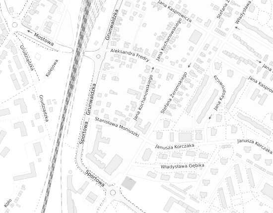 Mapa z adresem organizacji