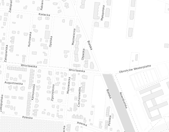 Mapa z adresem organizacji