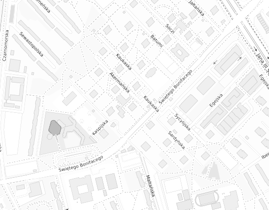 Mapa z adresem organizacji
