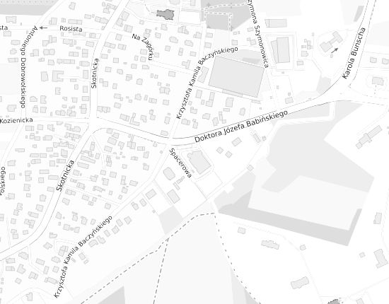 Mapa z adresem organizacji