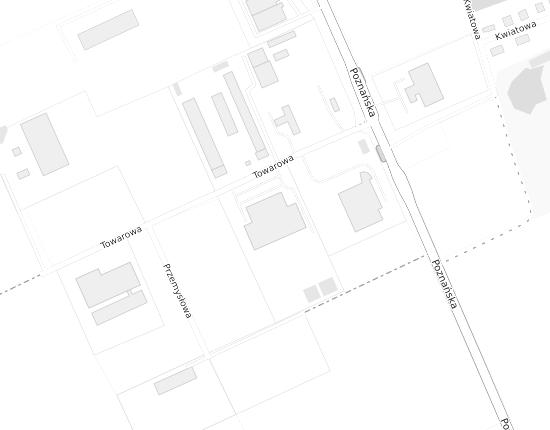 Mapa z adresem organizacji