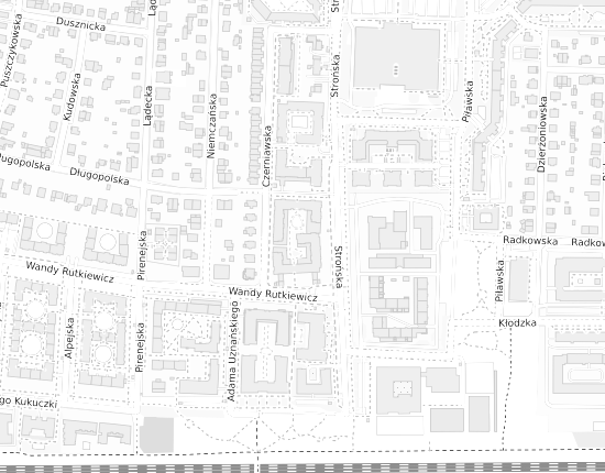 Mapa z adresem organizacji