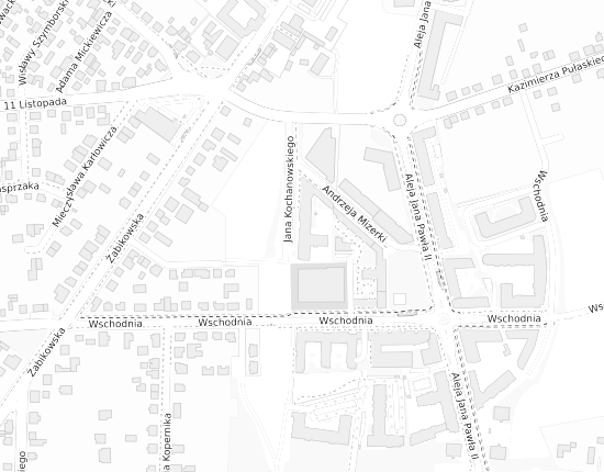 Mapa z adresem organizacji