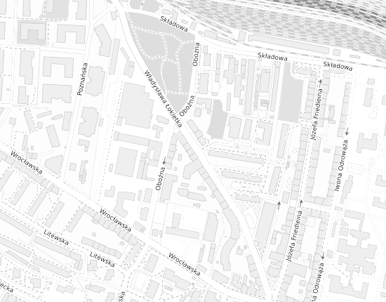 Mapa z adresem organizacji