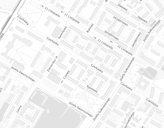 Mapa z adresem organizacji