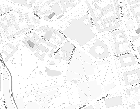 Mapa z adresem organizacji
