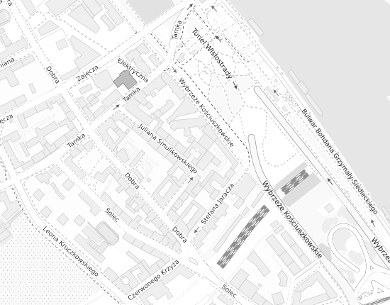 Mapa z adresem organizacji