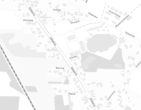 Mapa z adresem organizacji