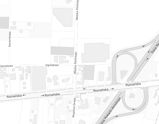 Mapa z adresem organizacji