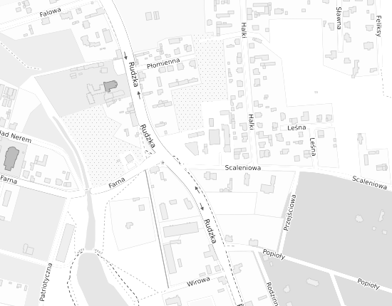Mapa z adresem organizacji