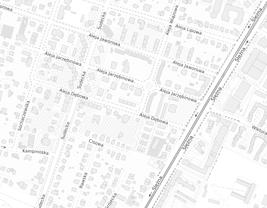 Mapa z adresem organizacji